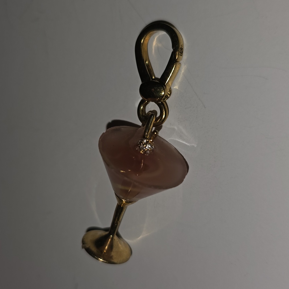 Juicy Couture Pink Martini Charm